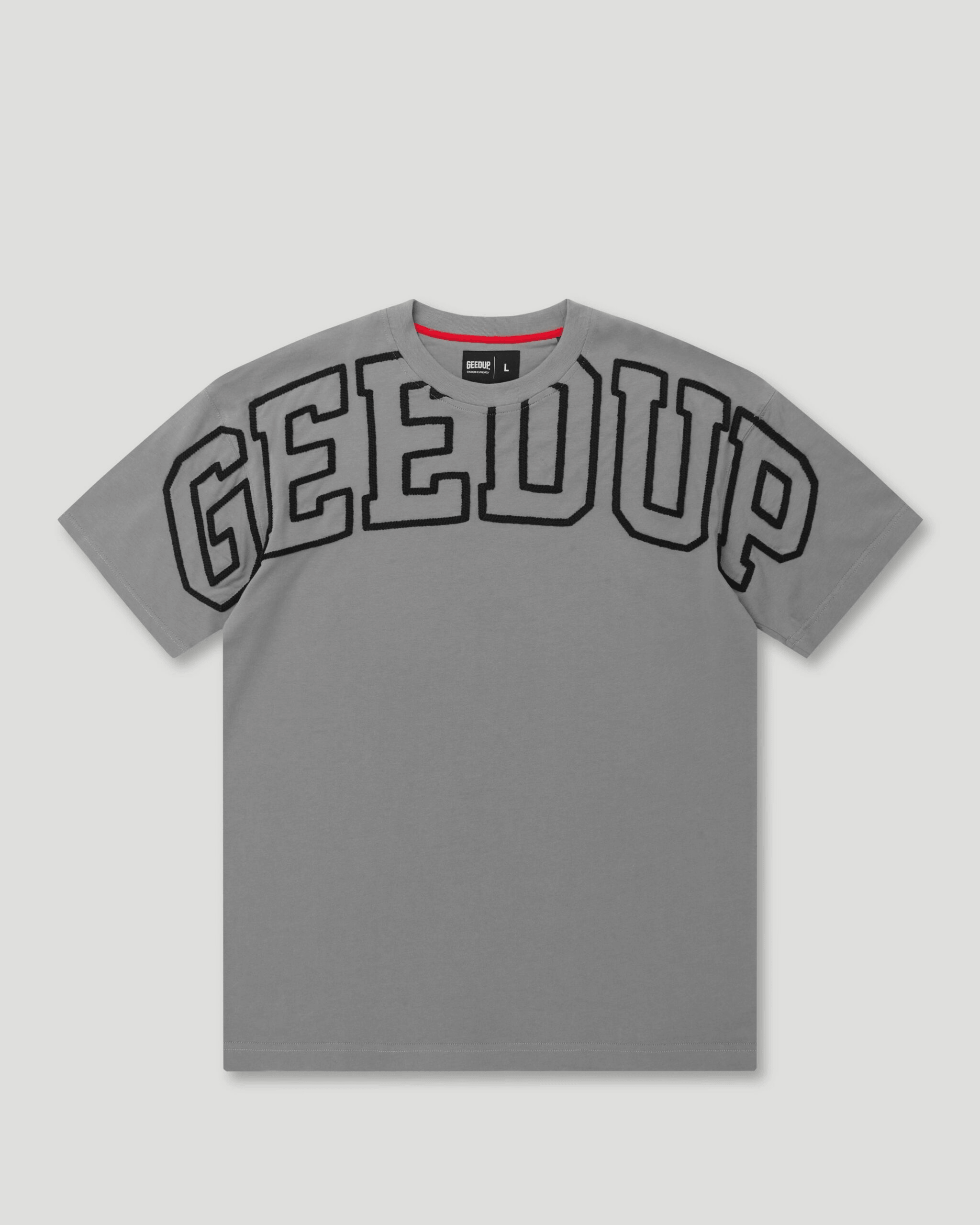 Geedup Team Logo T-Shirt Charcoal/Black Geedup Team Logo T-Shirt Charcoal/Black