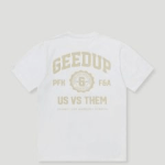 Geedup Us vs. Them T-Shirt White/Beige