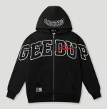 Geedup Team Logo x Trapstar Signature Jacket Black/White/Red