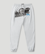 Geedup Sydney Shooters Trackpants White Marle/Blue