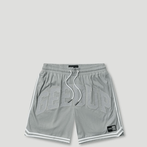 Geedup Team Logo B-Ball Short Grey