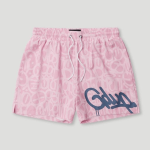 Geedup Handstyle Swim Short Pink/Blue