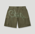 Geedup Handstyle Cargo Short Olive Tonal