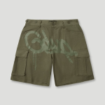 Geedup Handstyle Cargo Short Olive Tonal