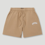 Geedup Micro Team Logo Shorts Tan
