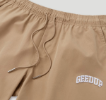 Geedup Micro Team Logo Shorts Tan