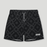 Geedup G Monogram Swim Shorts Black