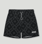 Geedup G Monogram Swim Shorts Black