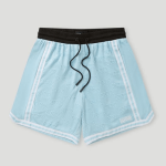 Geedup Emboss Mesh Shorts Cool Blue