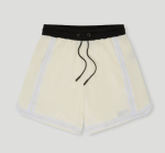 Geedup Emboss Mesh Shorts Cream
