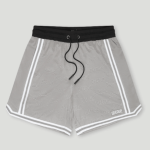 Geedup Emboss Mesh Shorts Grey