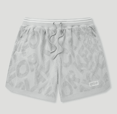 Geedup PFK Monogram Shorts Grey