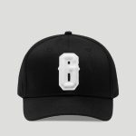 Geedup G Baseball Hat Black/White