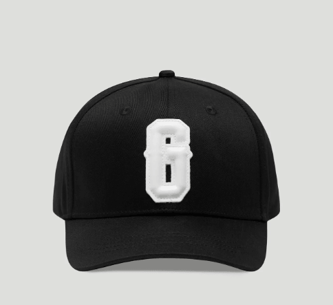 Geedup G Baseball Hat Black/White