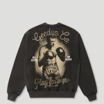 Geedup PFK Boxer Crewneck Washed Black