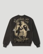 Geedup PFK Boxer Crewneck Washed Black