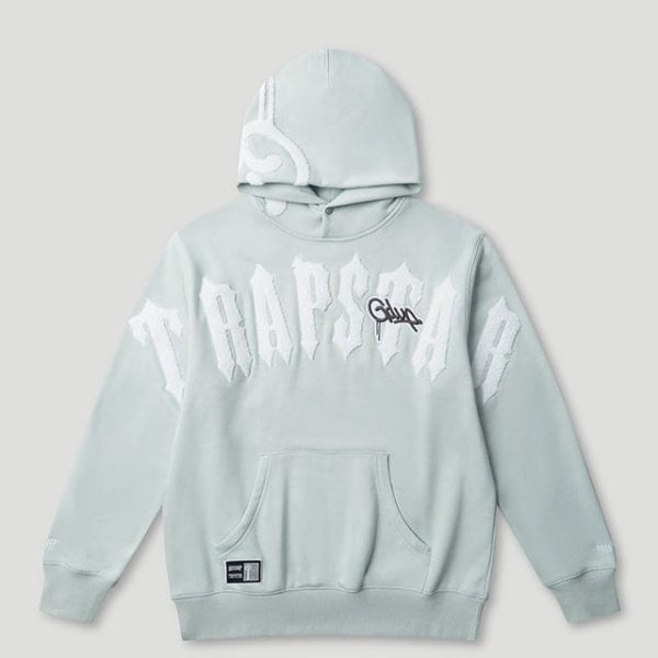 Geedup Handstyle x Irongate Arch Hoodie Cool Blue/White