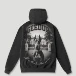 Geedup Dobermann Hoodie Washed Black