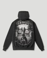 Geedup Dobermann Hoodie Washed Black