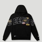 Geedup Team Logo x Vanson Hoodie Black