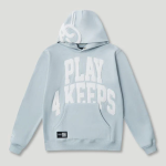 Geedup Play4Keeps Handstyle Hoodie Pale Blue/White