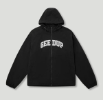 Geedup Team Logo Spray Jacket Black/White