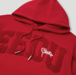 Geedup Team Logo/Handstyle Hoodie Tonal Red