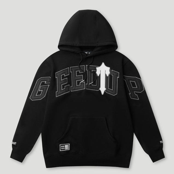Geedup Team Logo x Irongate T Hoodie Black/White