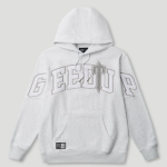 Geedup Team Logo x Irongate T Hoodie White Marle/Grey