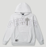 Geedup Team Logo x Irongate T Hoodie White Marle/Grey