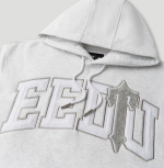 Geedup Team Logo x Irongate T Hoodie White Marle/Grey