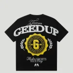 GeedG Stamp T-Shirt Black/Yellow