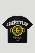 GeedG Stamp T-Shirt Black/Yellow