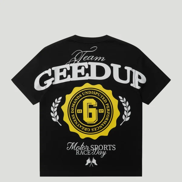 GeedG Stamp T-Shirt Black/Yellow