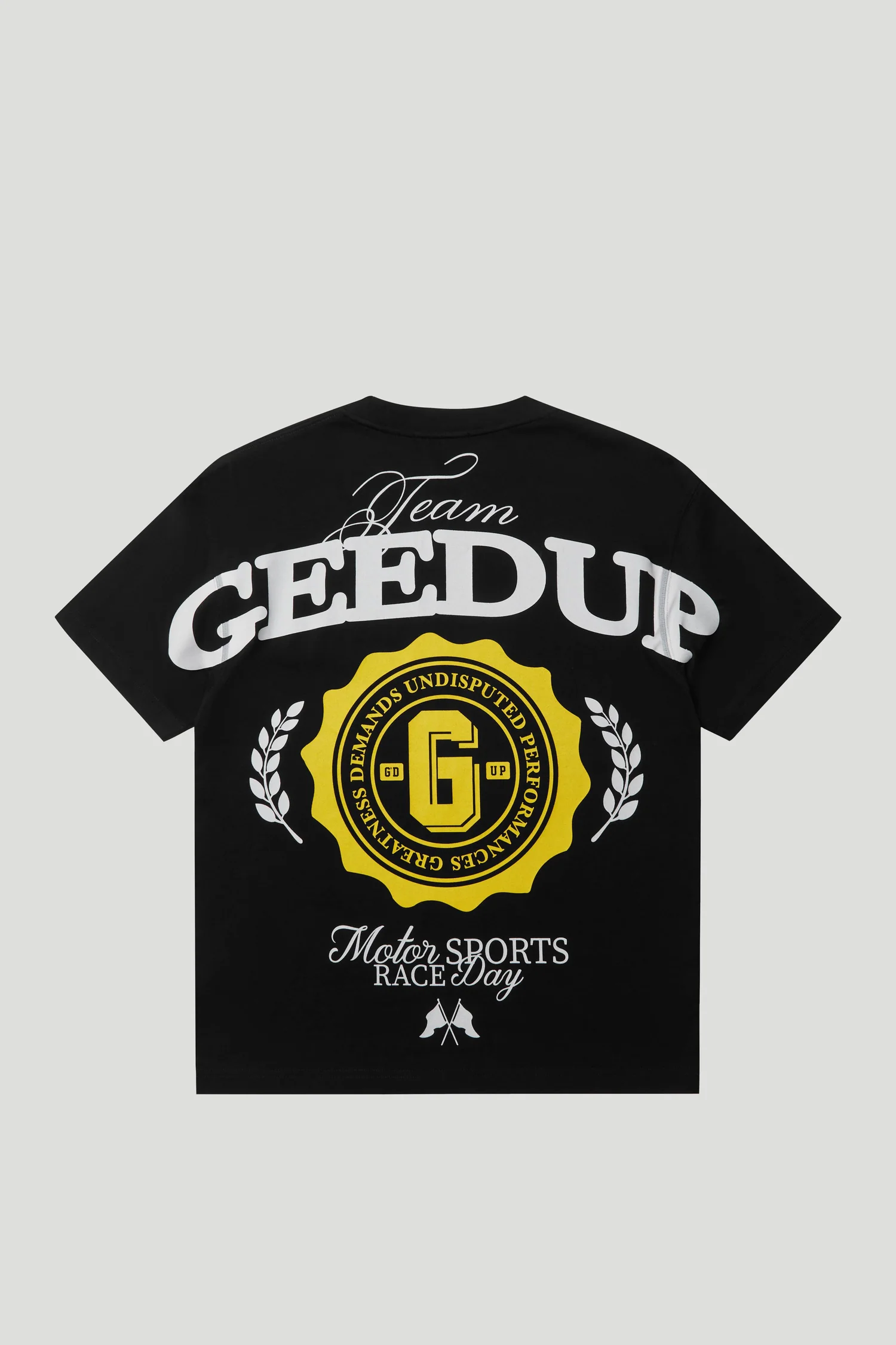 GeedG Stamp T-Shirt Black/Yellow GeedG Stamp T-Shirt Black/Yellow