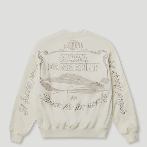 Geedup CDG Crewneck Tonal Cream