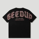 Geedup Chrome T-Shirt Black/Rose