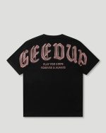 Geedup Chrome T-Shirt Black/Rose