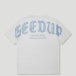 Geedup Chrome T-Shirt White/Cool Blue