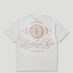 Geedup Co. Cursive T-Shirt Off White