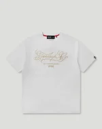 Geedup Co. Cursive T-Shirt Off White
