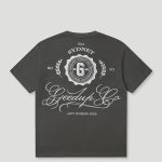 Geedup Co. Cursive T-Shirt Soft Black