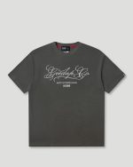 Geedup Co. Cursive T-Shirt Soft Black - Image 2