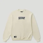 Geedup Core Logo Crewneck Cream/Navy