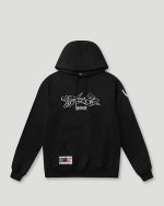 Geedup Cursive Logo Hoodie Black/White