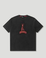Geedup Dobermann T-shirt Washed Black/Red