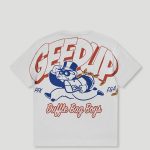 Geedup Duffle Bag Boys T-Shirt White/Red/Blue