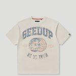 Geedup G-Ball T-Shirt Off White/Purple