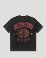 Geedup G-Ball T-Shirt Washed Black/Purple