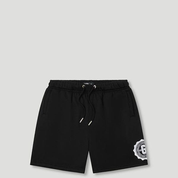 Geedup G Stamp Fleece Shorts Black
